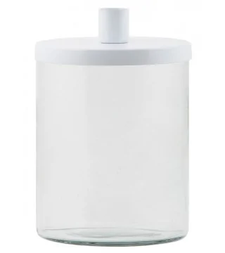 Holder af glas til bedelys fra Ib Laursen