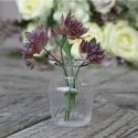 Vase i glas - H8 cm.