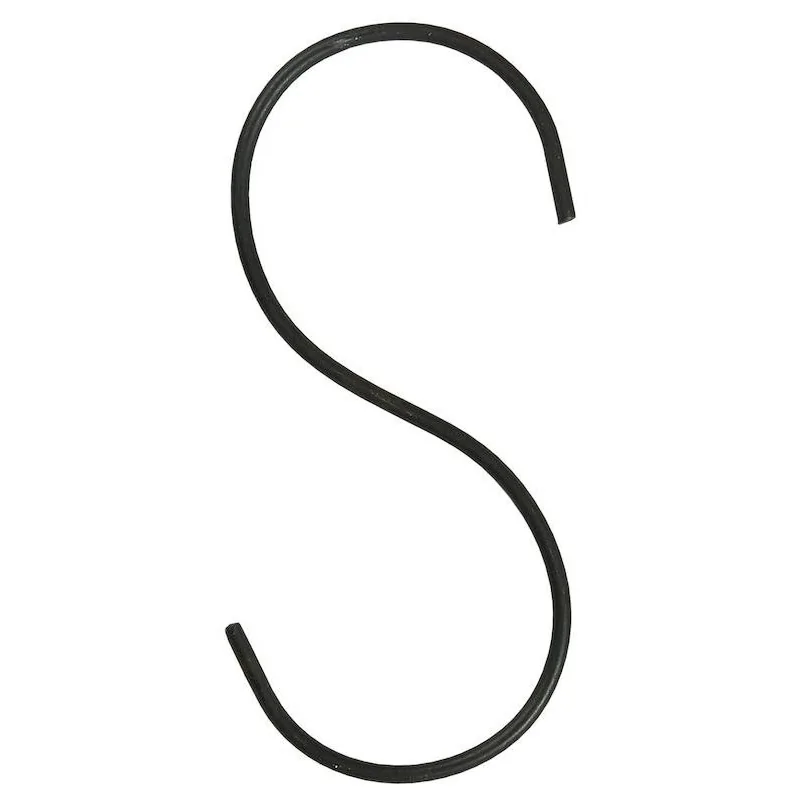 S-krog i sort