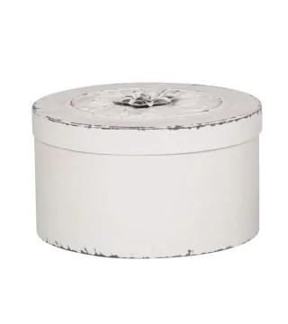 Box med rose i antik creme fra Chic Antique