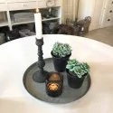 Bakke i zink / pyntebakke ø30 