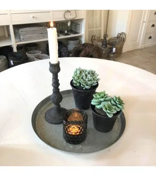 Bakke i zink / pyntebakke ø30 