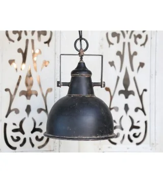 Loftslampe factory antique sort fra Chic Antique