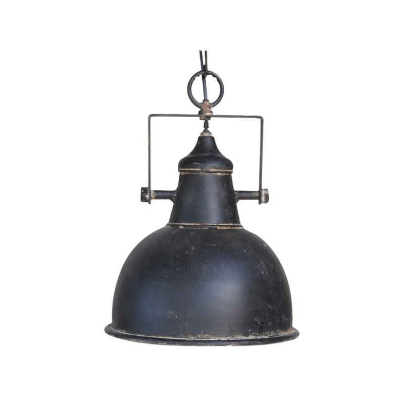 Loftslampe factory antique sort fra Chic Antique