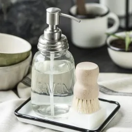 Sæbedispenser "Savon" i glas fra Ib Laursen