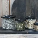 Marmeladeglas m. låg - H11 cm