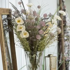 Blomsterstilk fra Ib Laursen - grålige / lilla