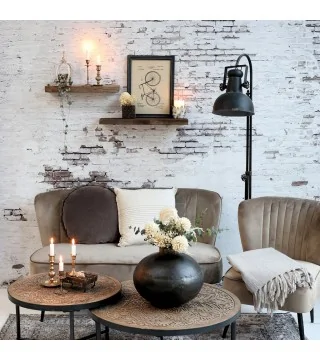 Factory standerlampe fra Chic Antique - Gulvlampe