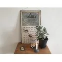 Evighedskalender i vintage stil
