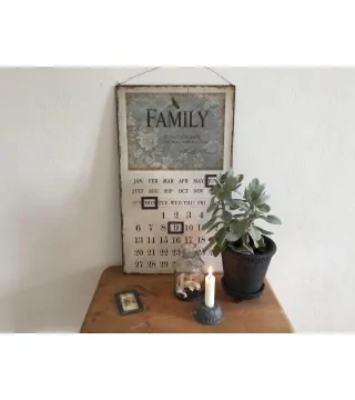 Evighedskalender i vintage stil