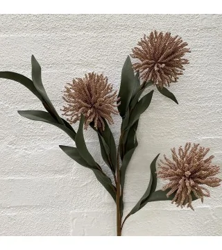 Kunstig blomst fra La Vida - guld