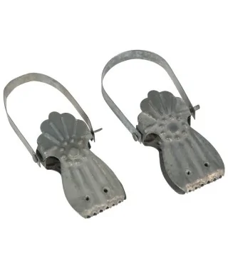 Klemme i zink - 8,5 cm.
