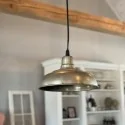 Loftslampe i metal - Ø20 cm.