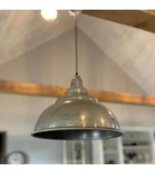 Loftslampe i metal - Ø37 cm.