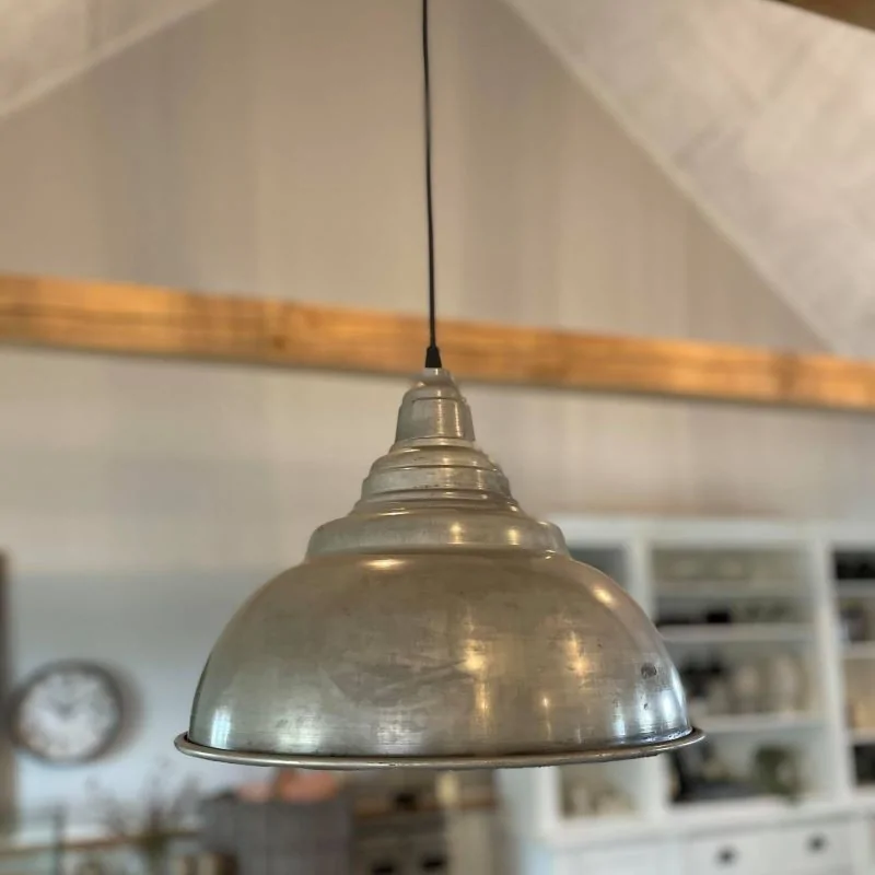 Loftslampe i metal - Ø37 cm.