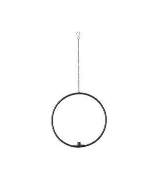 Lysestage m. kæde t/ophæng - Ø39 cm.