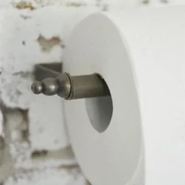 Toiletpapirholder messingfarver fra Jeanne d'Arc Living