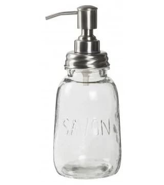 Sæbedispenser "Savon" i glas fra Ib Laursen