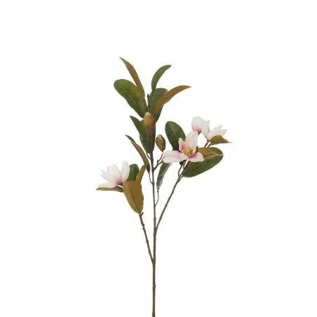 kunstig magnolia gren med lyserøde blomster