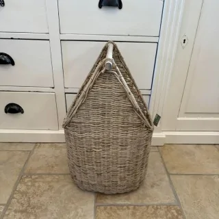 toiletpapirholder i flettet rattan