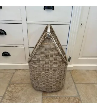 toiletpapirholder i flettet rattan