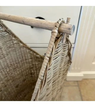 toiletpapirholder i flettet rattan