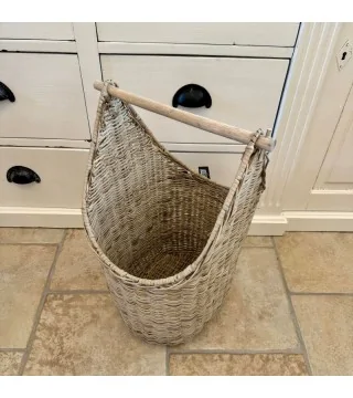 toiletpapirholder i flettet rattan