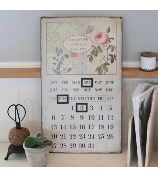 Evighedskalender i vintage stil