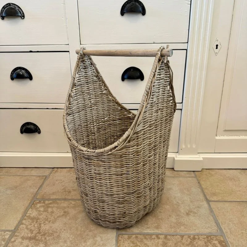 toiletpapirholder i flettet rattan