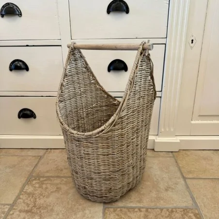 toiletpapirholder i flettet rattan