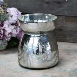 Vase i fattigmandssølv fra Chic Antique