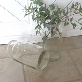 Stor glasvase / glaskrukke