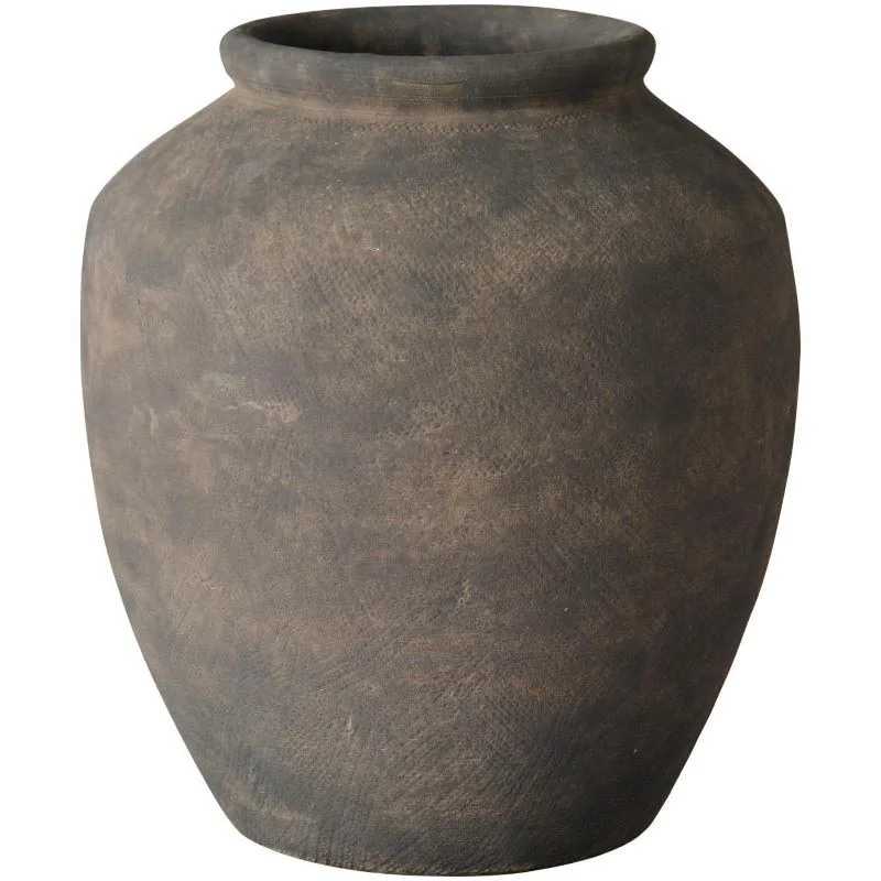 Minerva krukke i terracotta