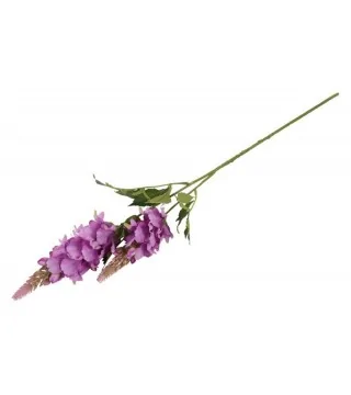 Lilla Lupin silkeblomst - H77 cm.
