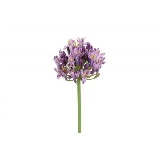 Naturtro kunstig skærmlilje i lilla 70 cm