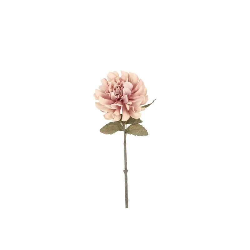 Kunstig dahlia lys rosa 57 cm til vase og buketter