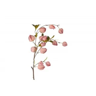 Kunstig japansk lygte Physalis i rosa – 94 cm