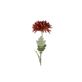 Kunstig krysantemum brun - h 68 cm