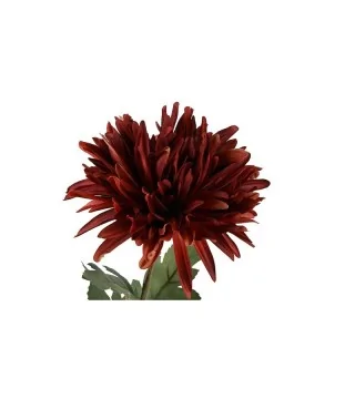 Kunstig krysantemum brun - h 68 cm