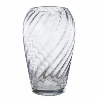 Glasvase snoet effekt D13,5...