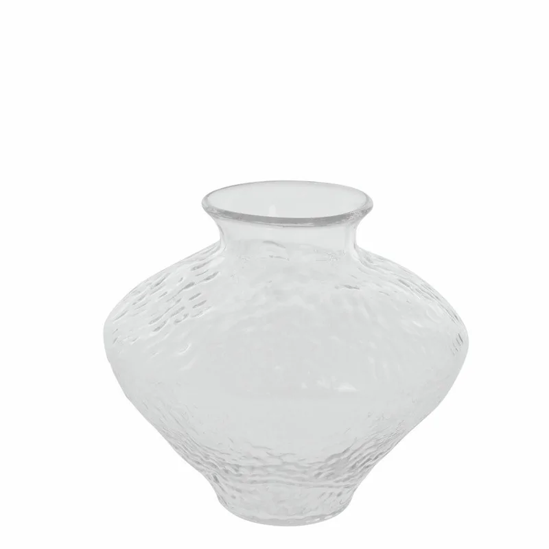 Cienne glasvase fra Lene Bjerre i clear – D29 x H26 cm.