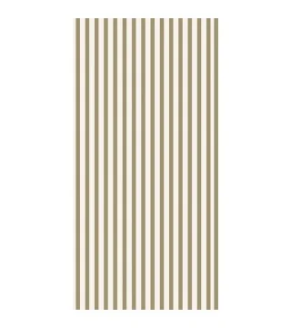 Servietter med grønne striber 10x20 cm – 16 stk.
