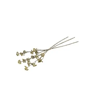 Lys Bærgren 3 stk. 60 cm Grøn/Hvid