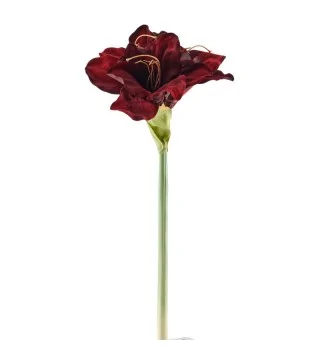 Kunstig Amaryllis Bordeaux – 50 cm