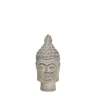 pyntefigur i form af buddha hoved
