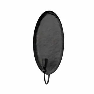 Lene Bjerre Vægstage i sort look – 17 x 40 cm
