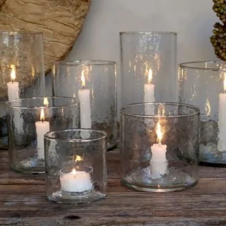 Hurricanes i glas fra Chic Antique