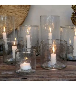 Hurricanes i glas fra Chic Antique