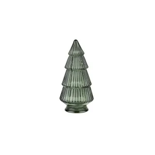 Juletræ i glas grøn - 16 cm.
