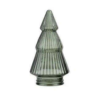 Juletræ i glas grøn - 20 cm.